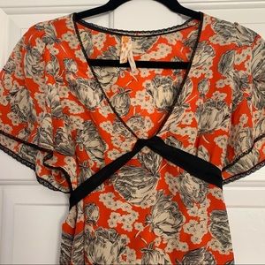 Anthropologie Silk Maeve Dress sz 6